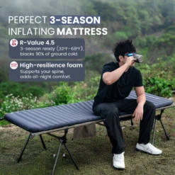 OneTigris Lightdrean Self-Inflating Mattress - Deep Gray -Montanic Sale Store 8 4adfcbec 91bf 4ebb bb8f bcbd018a17f1