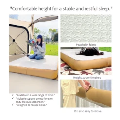 Samtopia Portable Air Mattress Without Cover -Montanic Sale Store 8 956d3cdd 8753 4067 b85d 34a6616b2d66