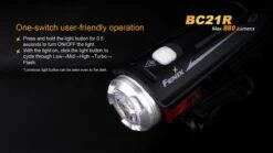 Fenix BC21R USB Rechargable Bicycle Light 880 Lumens -Montanic Sale Store 8 BC21R 54378.1450900823