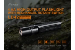 Fenix LD42 XP-L Hi V3 LED Flashlight Black -Montanic Sale Store 8 LD42 38165.1563288791