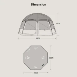 KZM Viva Dome Shelter Plus - Sand -Montanic Sale Store 8 cb271a39 b869 44c2 a074 ae68af7dab32
