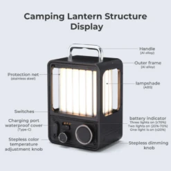 Flextail Villa Lantern Vintage LED Rechargeable Lantern -Montanic Sale Store 8 d2e4df2c 57ce 4e8a b235 66a7027a7019