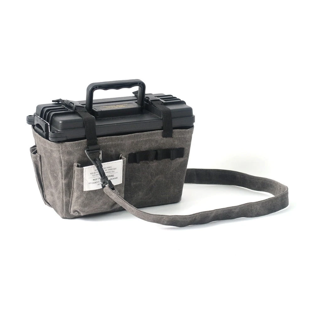 Post General Waxed Canvas Ammo Tool Box 2 Post General Waxed Canvas Ammo Tool Box - Image 2