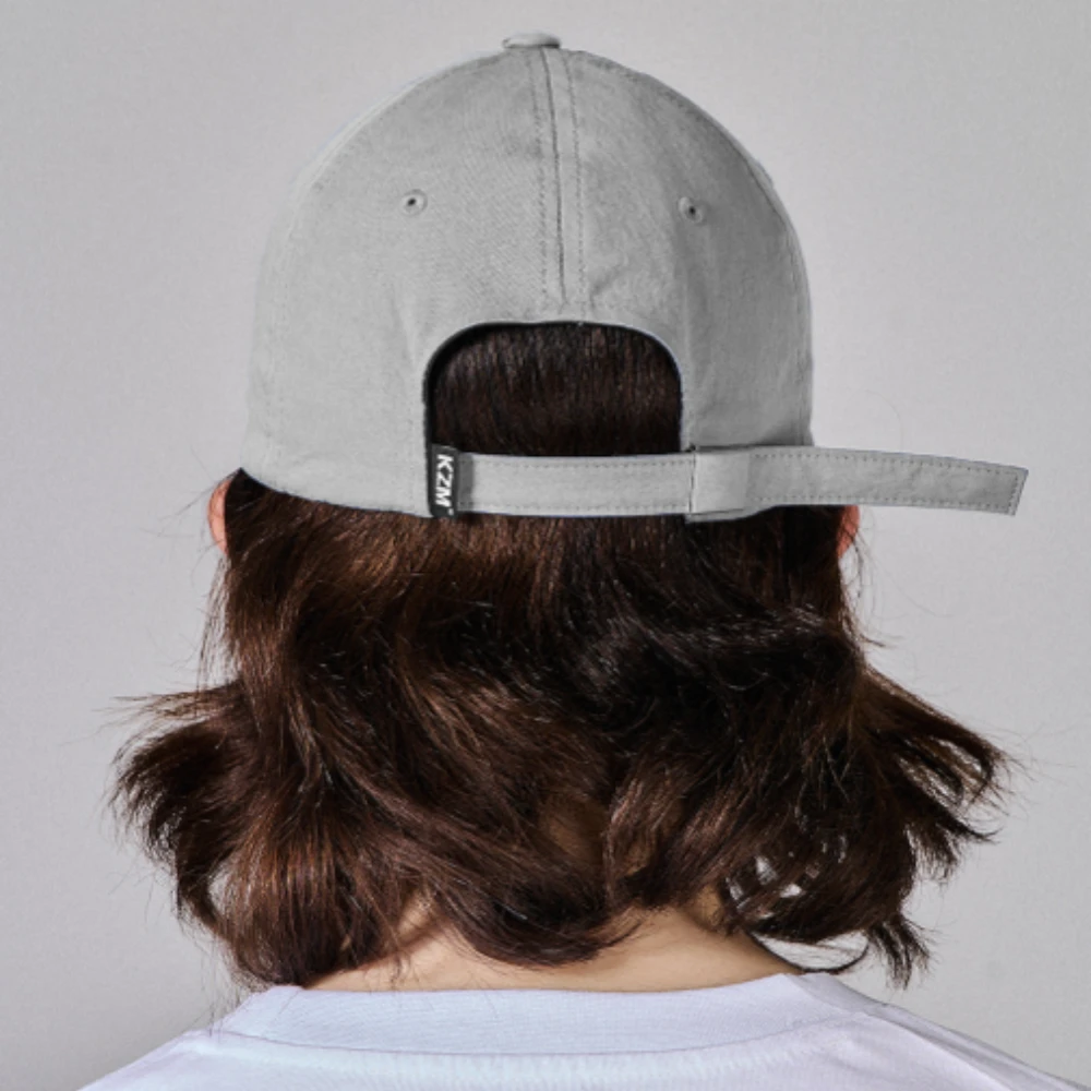 KZM Basic Ball Cap - Grey 4 KZM Basic Ball Cap - Grey - Image 4