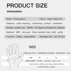 Kyncilor Open Finger Cycling Gloves Anti-slip Gel Cycling Gloves Anti-slip Shockproof Mountain Road Sports Gloves 21 Kyncilor Open Finger Cycling Gloves Anti-slip Gel Cycling Gloves Anti-slip Shockproof Mountain Road Sports Gloves -Montanic Sale Store A0055 12