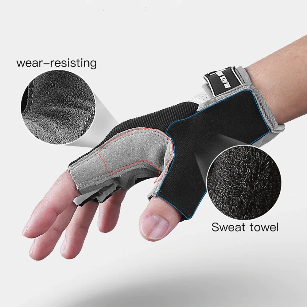 Kyncilor Open Finger Cycling Gloves Anti-slip Gel Cycling Gloves Anti-slip Shockproof Mountain Road Sports Gloves 8 Kyncilor Open Finger Cycling Gloves Anti-slip Gel Cycling Gloves Anti-slip Shockproof Mountain Road Sports Gloves - Image 8