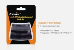 Fenix ALD-02 Helmet Attachment Hook Set -Montanic Sale Store ALD 02 Helmet Clip Package