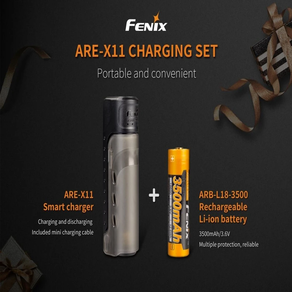 Fenix ARE-X11 Charger + ARB-L18 Battery (3500mAH) 2 Fenix ARE-X11 Charger + ARB-L18 Battery (3500mAH) - Image 2