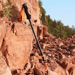 Ace Camp External Lock 3-Section Trekking Pole 6 Ace Camp External Lock 3-Section Trekking Pole -Montanic Sale Store AceCamp Retractable 3Section Aluminum Alloy Mountain Climbing Hiking Walking Stick External Lock Trekking Pole 6061 ivk3