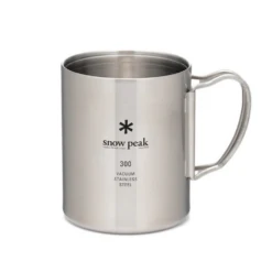 Snow Peak Stainless Vacuum-Insulated Mug In 300ml
