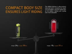 Fenix BCO5R Multifunctional Rechargable Bicycle Tail Light -Montanic Sale Store BC05R 03 E 97134.1542211097