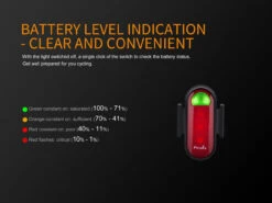 Fenix BCO5R Multifunctional Rechargable Bicycle Tail Light -Montanic Sale Store BC05R 09 E 91139.1542211097