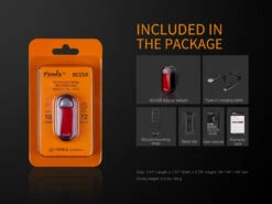 Fenix BCO5R Multifunctional Rechargable Bicycle Tail Light -Montanic Sale Store BC05R 14 E 63765.1542211100