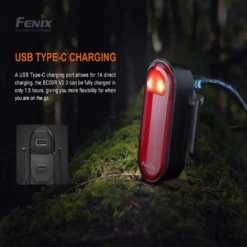 Fenix BC05R V2.0 Rechargeable Bike Tail Light -Montanic Sale Store BC05RV2.0 12