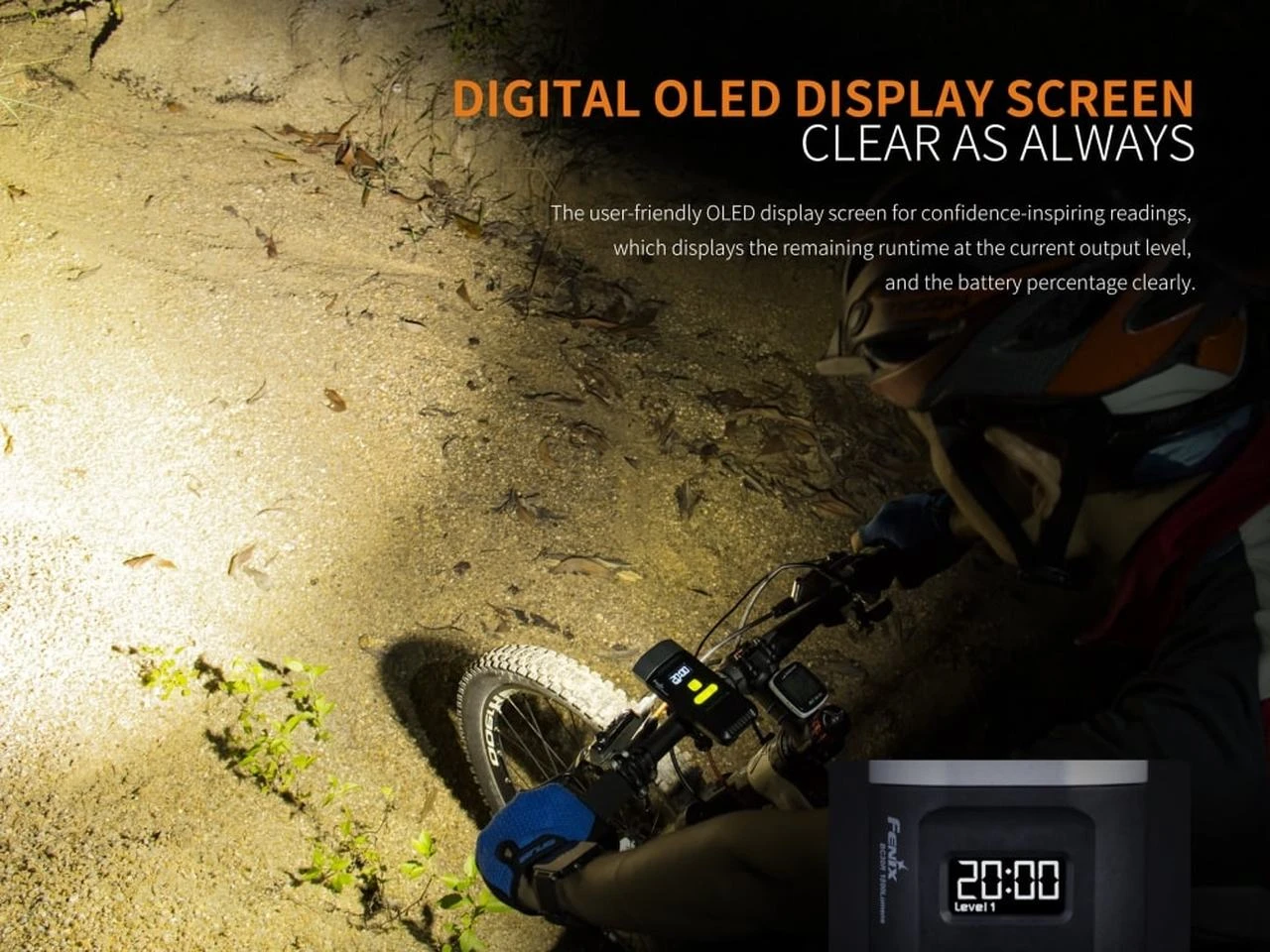 Fenix BC30R USB Rechargable Bicycle Light 17 Fenix BC30R USB Rechargable Bicycle Light - Image 17