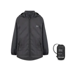 Mac In A Sac Mini Origin 2 Kids Jacket Waterproof Packable Jacket -Montanic Sale Store Black5