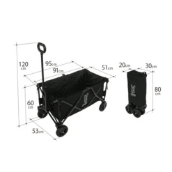 DOD Folding Carry Wagon -Montanic Sale Store C2 46 BK 3 600x600 50d46823 e796 4fc2 b029 7f2445e0f116
