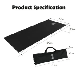 DoD Wide Camping Bed -Montanic Sale Store CB1 100 BK 10 e44ed7ad 3cce 4424 9933 323e3701f9b8
