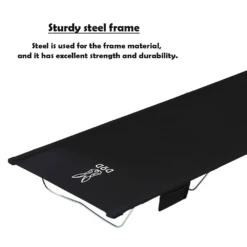 DoD Wide Camping Bed -Montanic Sale Store CB1 100 BK 9 2a8d2bc1 a574 4f21 b80d e3d15d8962c3