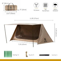 OneTigris Outback Retreat Camping Tent -Montanic Sale Store CE BHS08 CB A 05