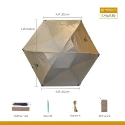 OneTigris Cosmitto Backpacking Tent -Montanic Sale Store CE HZP01 CB 04