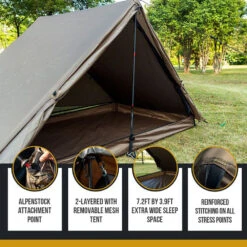 OneTigris Tangram UL Double Tent -Montanic Sale Store CE SWT01 CB 05