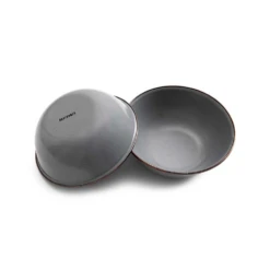 Barebones Enamel Bowl - Set Of 2 18 Barebones Enamel Bowl - Set Of 2 -Montanic Sale Store CKW 357 3