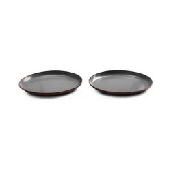 Barebones Enamel Plate - Set Of 2 -Montanic Sale Store CKW 358 3