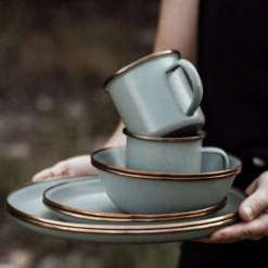 Barebones Enamel Cup - Set Of 2 -Montanic Sale Store CKW 428 03