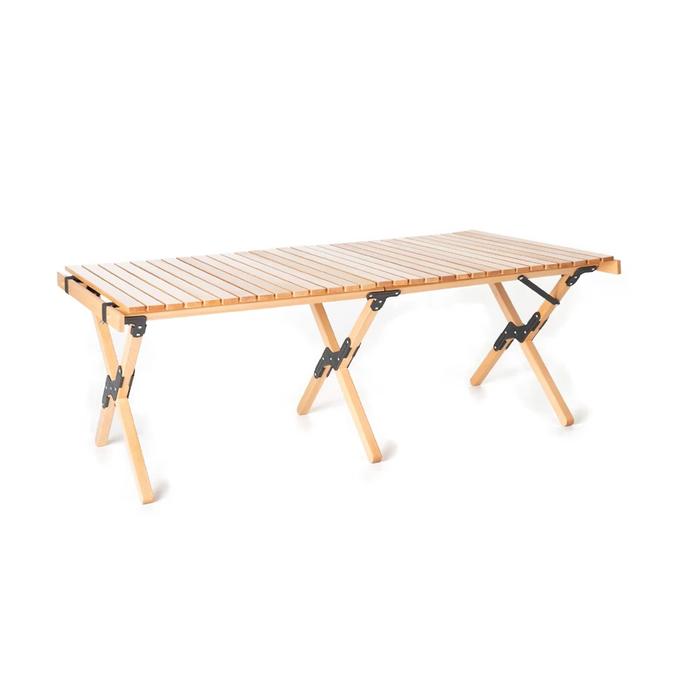 Camp Leader Large Wooden Egg Roll Table 2 Camp Leader Large Wooden Egg Roll Table - Image 2