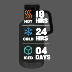 Stanley Classic Vacuum Growler 2QT Hammertone Green -Montanic Sale Store ClassicVacuumGrowler2QT 03