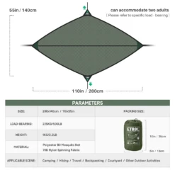 Etrol Bat Hammock -Montanic Sale Store DC SJ Ge1 08