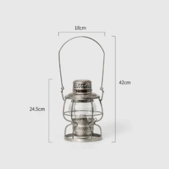Thous Winds Railroad Kerosene Lamp Vintage Silver 9 Thous Winds Railroad Kerosene Lamp Vintage Silver -Montanic Sale Store Dimension eb653640 cba7 4055 8df4 c2df6904a09a