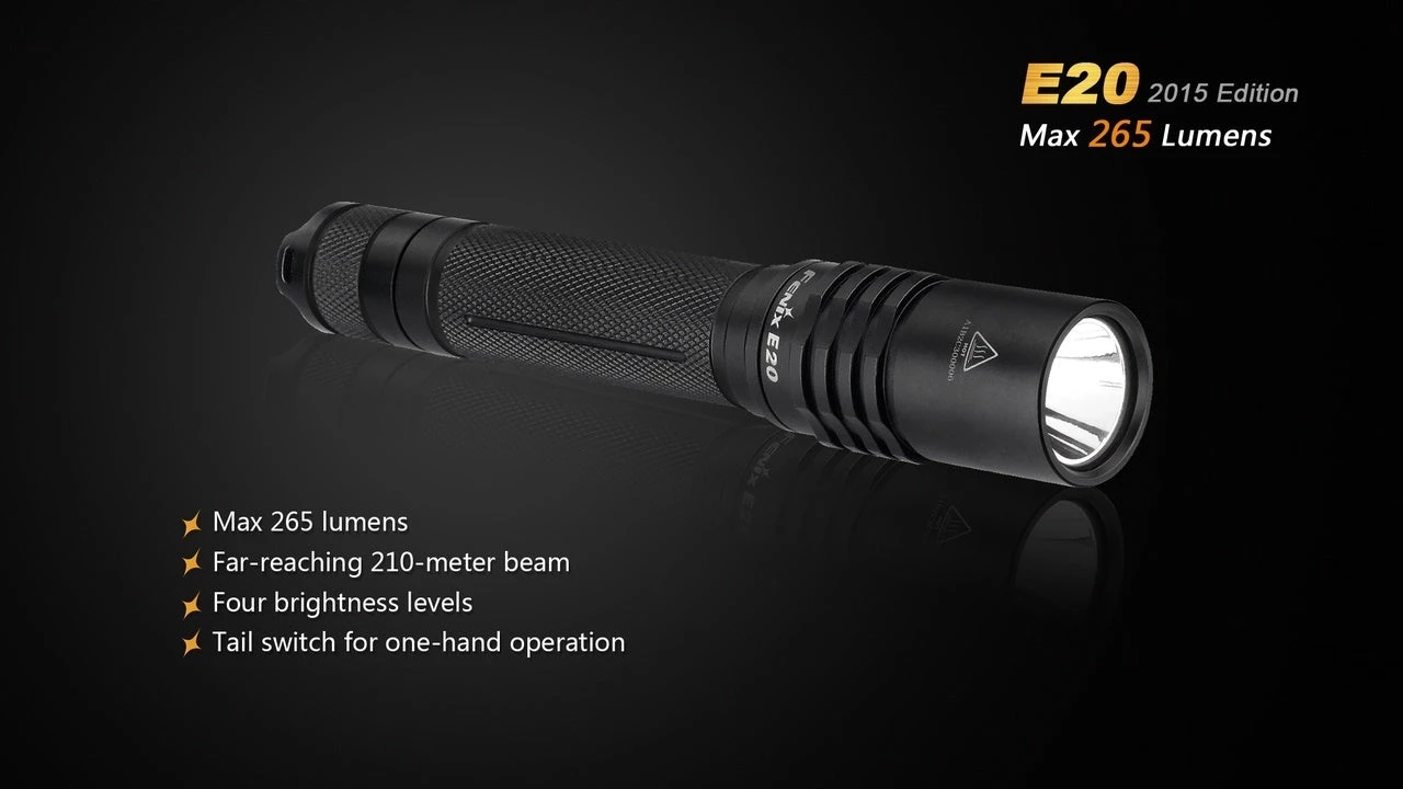 Fenix E20 XP-E2 LED Flashlight (2015 EDITION) 14 Fenix E20 XP-E2 LED Flashlight (2015 EDITION) - Image 14