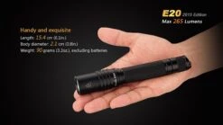 Fenix E20 XP-E2 LED Flashlight (2015 EDITION) 25 Fenix E20 XP-E2 LED Flashlight (2015 EDITION) -Montanic Sale Store E202015 8 E 44621 88197.1443050098