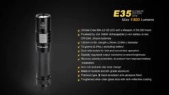 Fenix E35 XL-L2 UE LED Flashlight Black 2016 Version -Montanic Sale Store E35UE 13 E 38864.1452788938.1280.1280 19800.1495139501