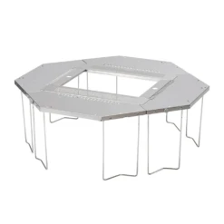Snow Peak Jikaro Fire Ring Table 2-Unit Bridge -Montanic Sale Store FES 042 3