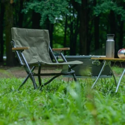 Snow Peak Luxury Low Beach Chair - Dark Green -Montanic Sale Store FES 187 12