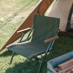Snow Peak Luxury Low Beach Chair - Dark Green -Montanic Sale Store FES 187 15