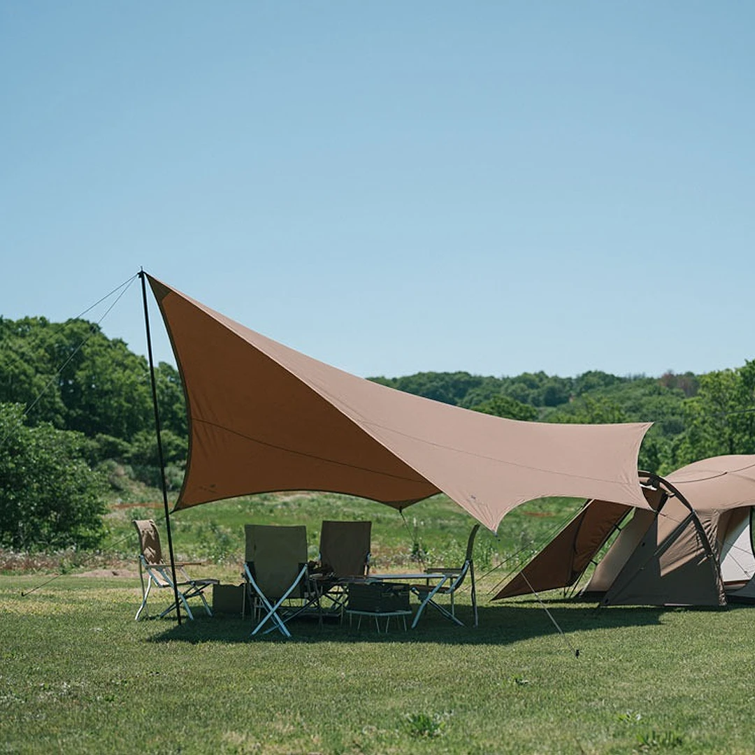 Snow Peak Amenity Tarp Hexa L Set 2 Snow Peak Amenity Tarp Hexa L Set - Image 2