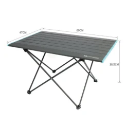 Camp Leader Foldable And Portable Camping Table -Montanic Sale Store FOLDABLE AND PORTABLE CAMPING TABLE LARGE 1