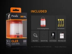 Fenix CL23 Camping Lantern Fresh Green 17 Fenix CL23 Camping Lantern Fresh Green -Montanic Sale Store Fenix CL23 Lantern Included