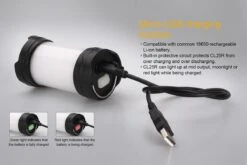 Fenix Rechargable Camping Lantern Olive Green -Montanic Sale Store Fenix CL25R Camping Lantern USB Rechargeable