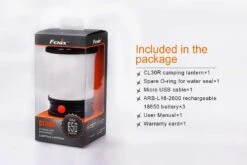 Fenix CL30R Camping Lantern -Montanic Sale Store Fenix CL30R Lantern included items