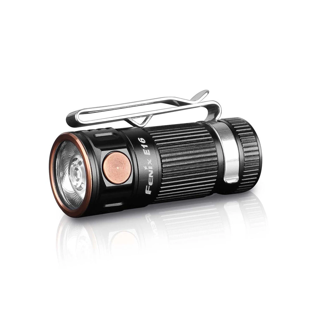 Fenix E16 XP-L Hi Neutral White LED Flashlight BLACK 700 Lumen 1 Fenix E16 XP-L Hi Neutral White LED Flashlight BLACK 700 Lumen