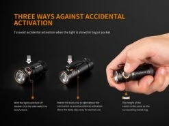 Fenix E18R XP-L Hi Led Flashlight Black 750 Lumen -Montanic Sale Store Fenix E18R EDC Flashlight lock out