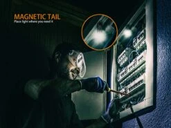 Fenix E18R XP-L Hi Led Flashlight Black 750 Lumen -Montanic Sale Store Fenix E18R EDC Flashlight magnetic tail