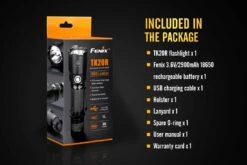 Fenix TK20R Rechargeable Tactical Flashlight 8 Fenix TK20R Rechargeable Tactical Flashlight -Montanic Sale Store Fenix TK20R Flashlight included