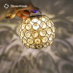 Thous Winds Goal Zero LED Light Crystal Ball Lampshade -Montanic Sale Store GZ30 03