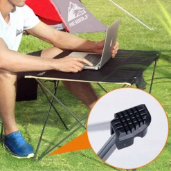 Hewolf Ultralight Foldable Table Black -Montanic Sale Store HW 1678 04